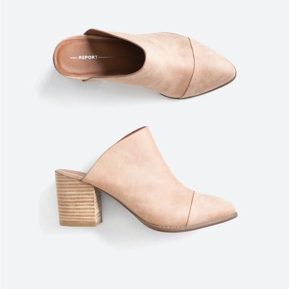 report tisha mule bootie